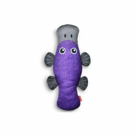 PETPATH Pam the Platypus Durables Toy, Purple PE3182308